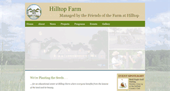 Desktop Screenshot of hilltopfarmsuffield.org