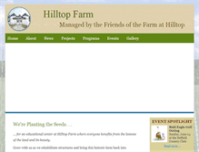 Tablet Screenshot of hilltopfarmsuffield.org